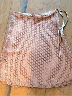 Free People Silk Blend Skirt